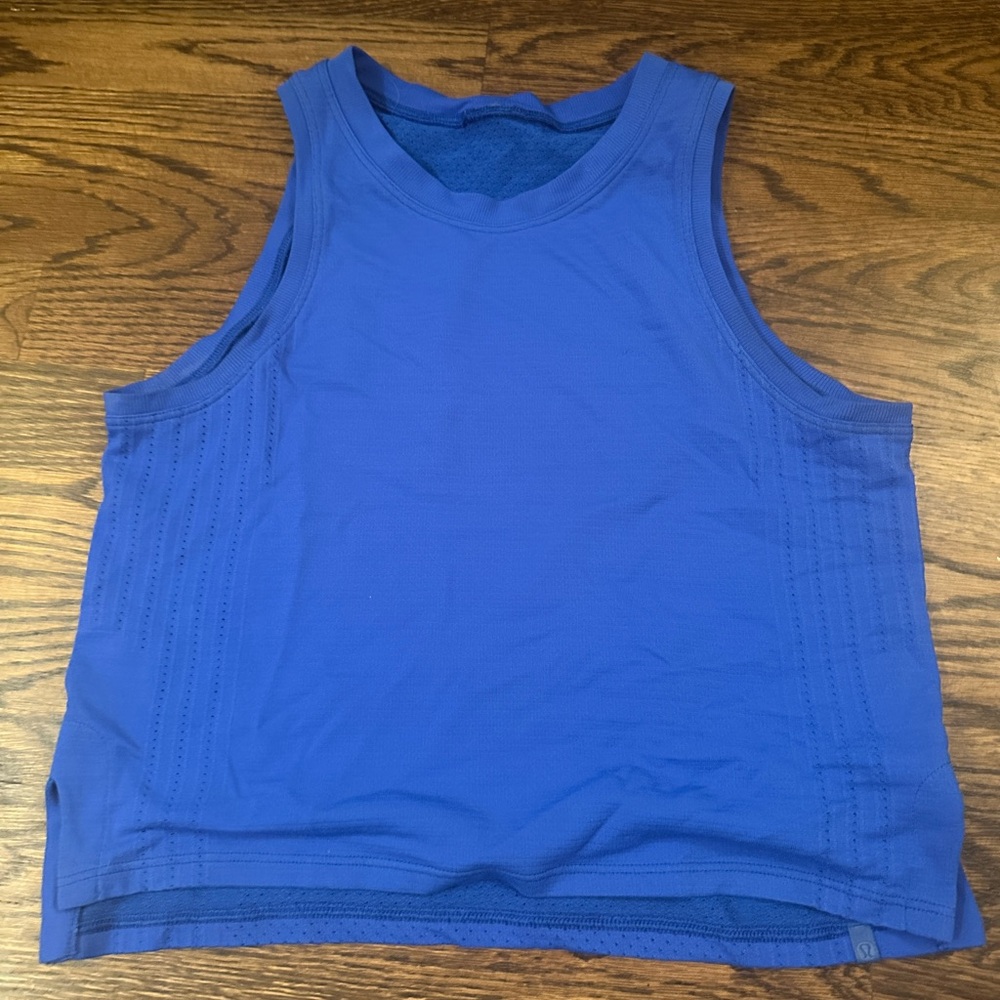 Lululemon Women’s Train to be Tank - Royal Blue - Size 2